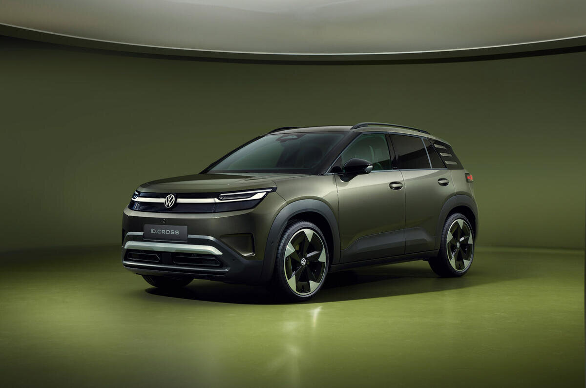 Volkswagen id cross revealed as 271-mile renault 4 rival