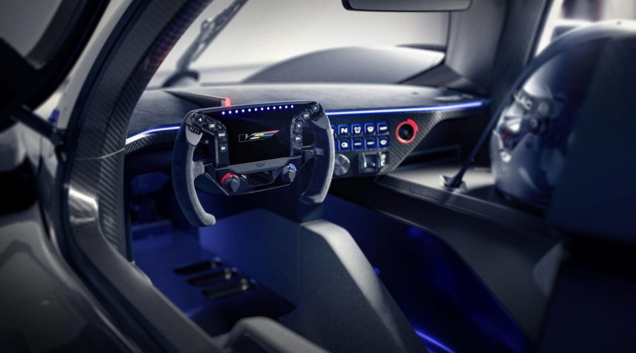 Cadillac presentó el v-one, un descendiente del prototipo v-series. R que apunta al mercado de los hypercars