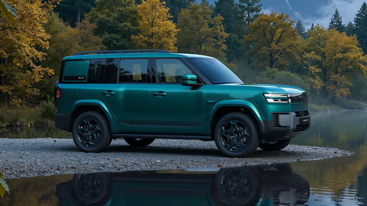 Byd launches boxy 402 hp ti 7 with a land rover vibe aimed at hyundai, skoda large suvs