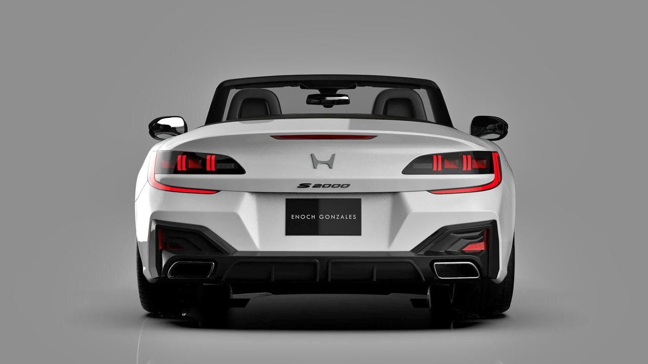 Con este diseño, el honda s2000 de 2026 es un acertado deportivo con mayor tamaño que el mazda mx-5 y el roadster que honda necesita