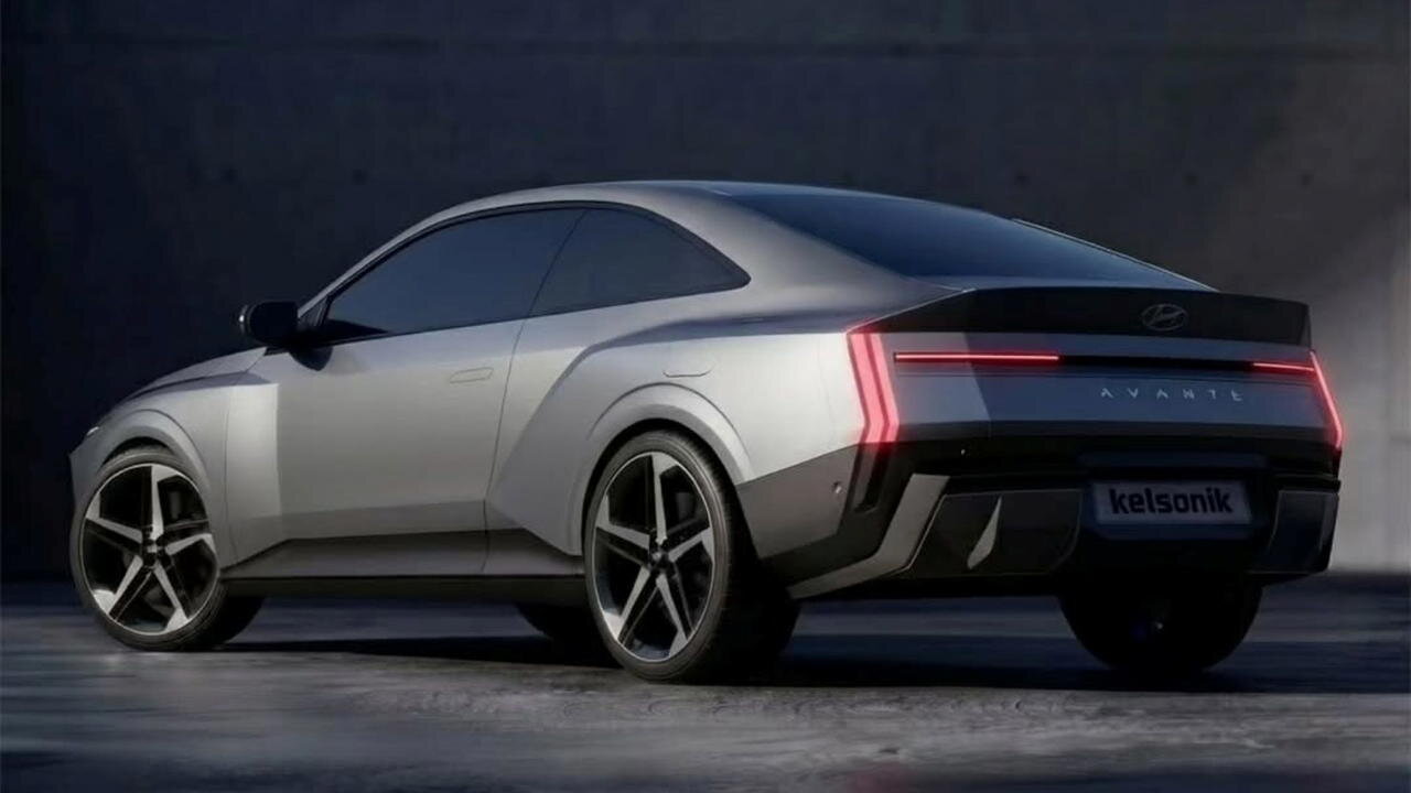 Con este diseño, el hyundai coupé de 2026 no es ese coche 'cani' de los años 2000, sino un tres puertas de imagen tecnológica