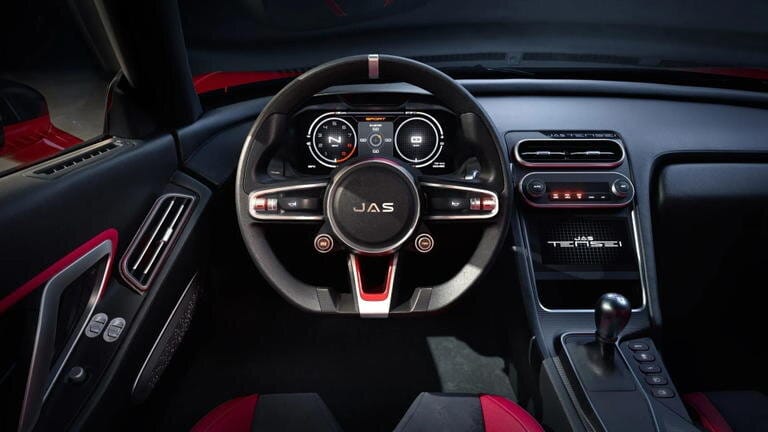 Primeras imágenes del interior del honda nsx de 2026, de diseño moderno pero clásico al mismo tiempo y con cambio manual