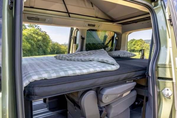 Volkswagen’s new electric camper van turns the id. Buzz into a home on wheels