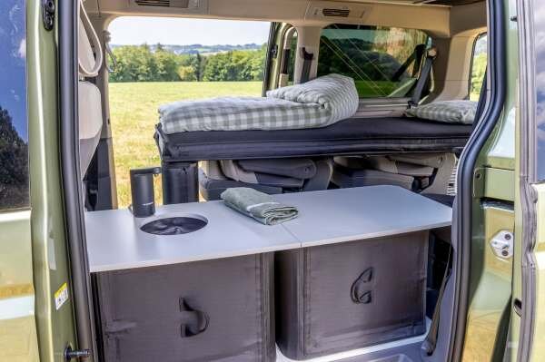 Volkswagen’s new electric camper van turns the id. Buzz into a home on wheels