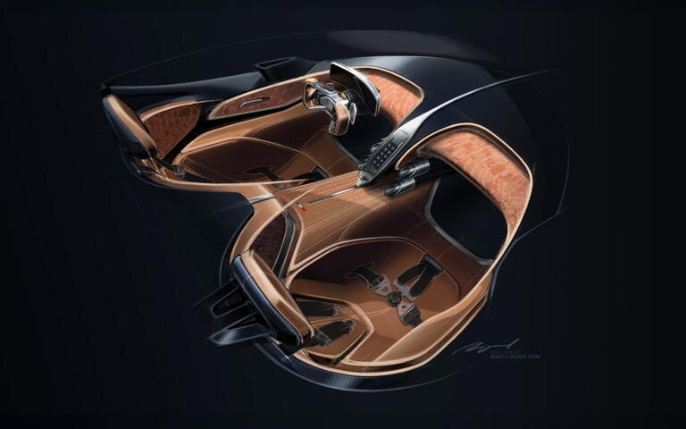 Bugatti destrier, un capricho de 1. 600 cv y 16 cilindros que ha permitido llevar a las calles un coche de carreras