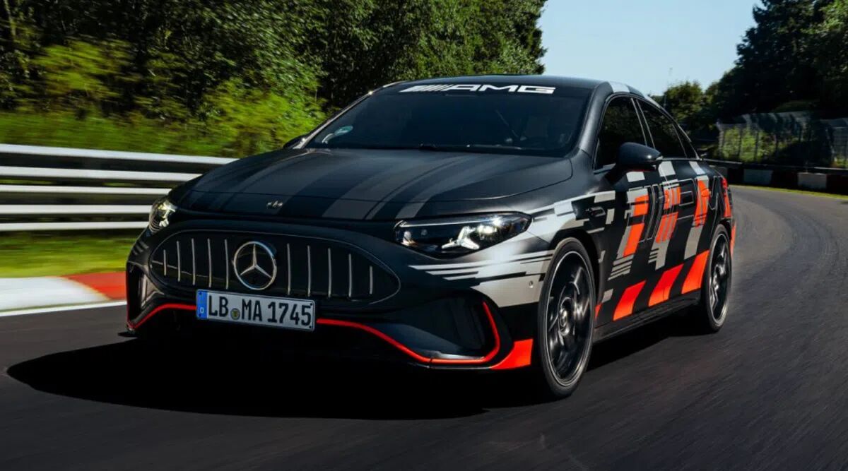 Nieuwe elektrische amg pakt meteen nürburgring-record