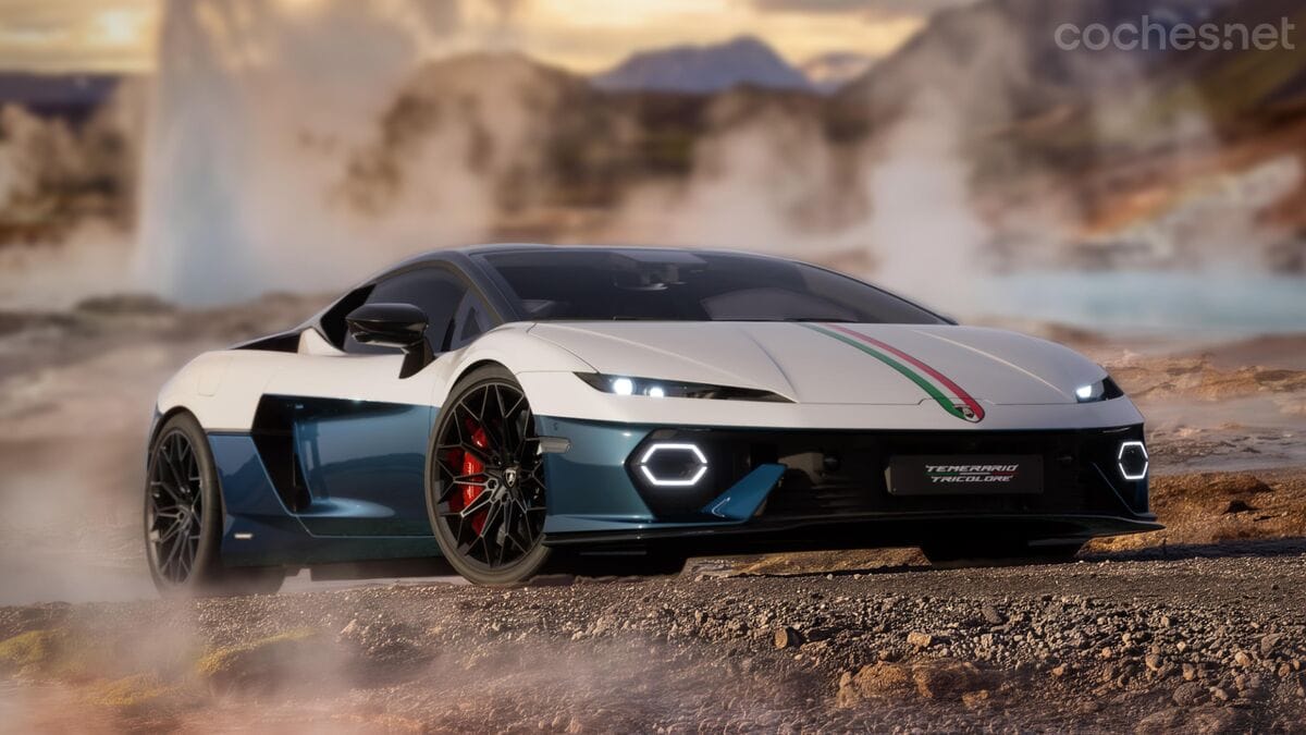 Lamborghini temerario tricolore: homenaje nacional con 920 cv
