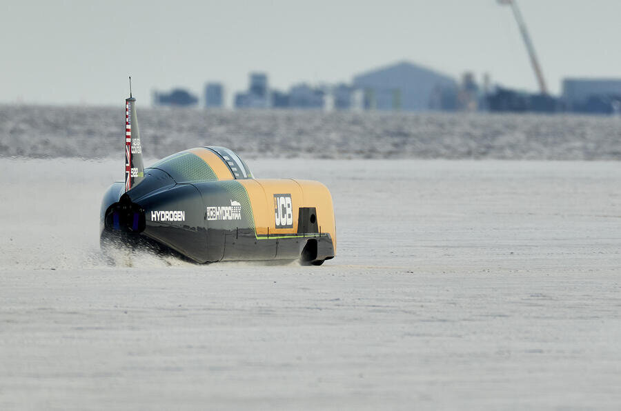 Jcb hydromax: inside the quest to set a 406mph hydrogen record