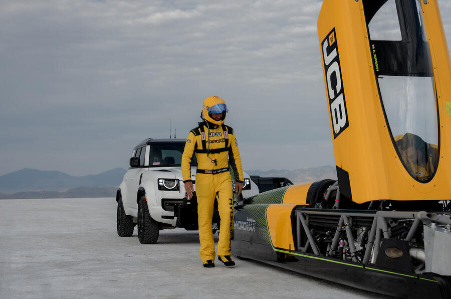 Jcb hydromax: inside the quest to set a 406mph hydrogen record