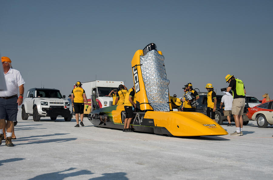 Jcb hydromax: inside the quest to set a 406mph hydrogen record