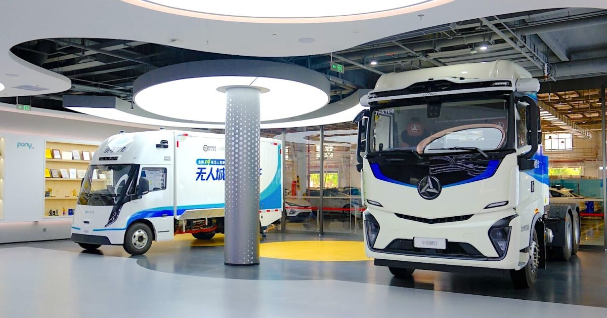 Pony. Ai to put 100,000 autonomous electric trucks on the road by 2030 [video]
