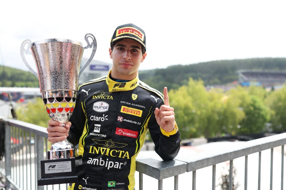 F2 star rafael camara responds to 2027 haas f1 rumours