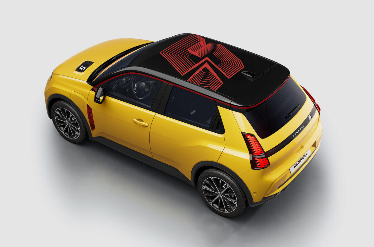 Updated renault 5 gains extra range, red paint and williams style