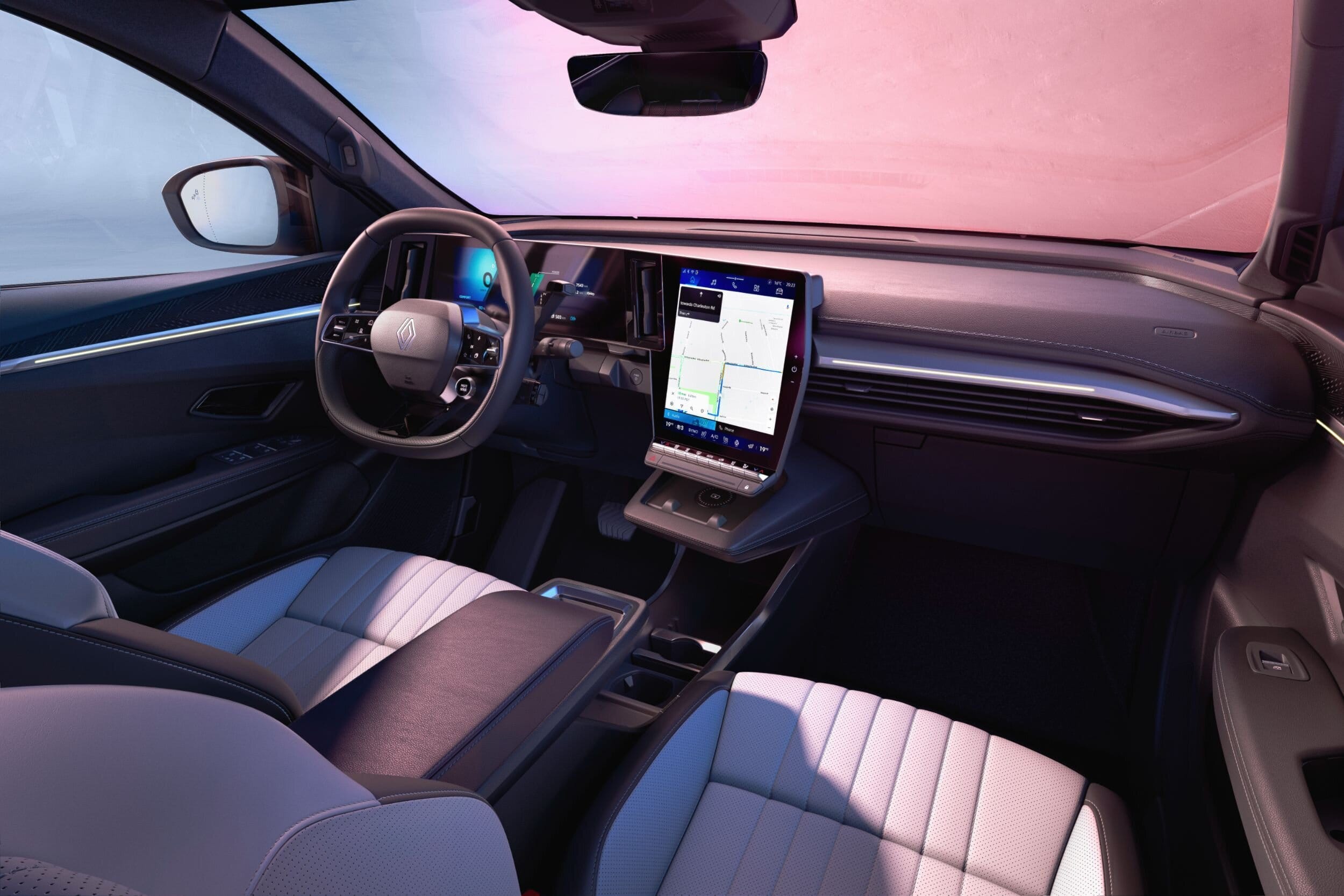 Renault scenic e-tech gains longer range and smarter tech but skips the mustache