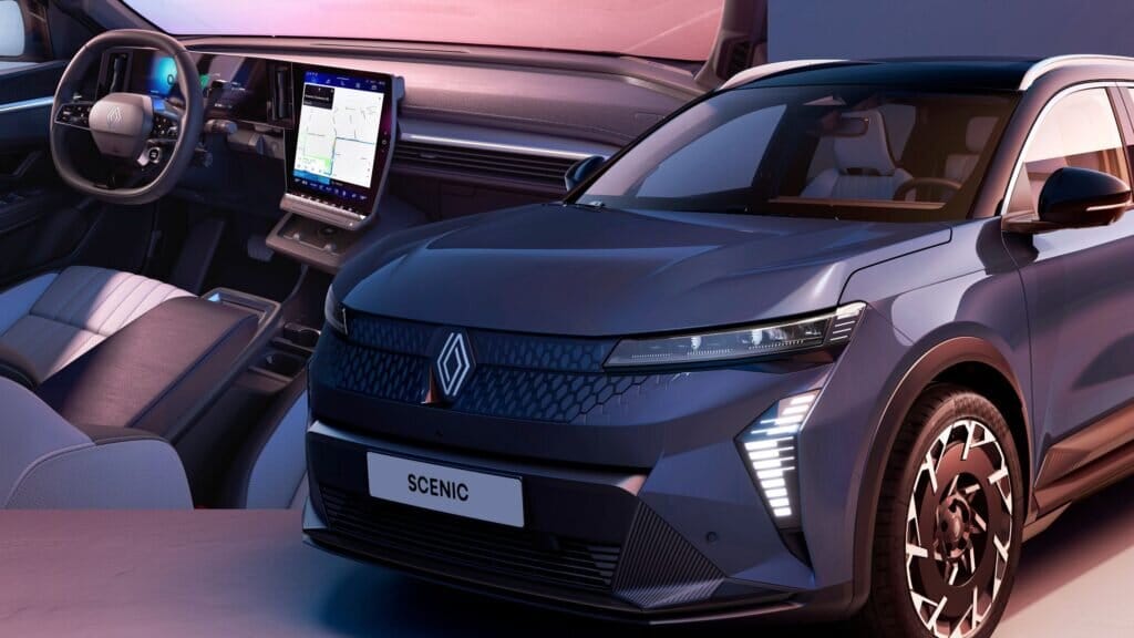 Renault scenic e-tech gains longer range and smarter tech but skips the mustache