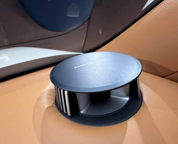 The genesis gv90 transforms into a private luxury theater with a pop-up 24. 6″ display