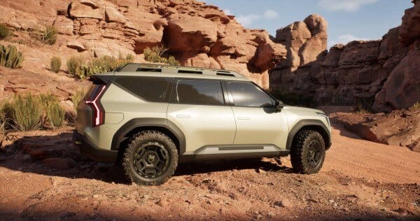 Kia patent reveals a tough-looking off-road electric suv