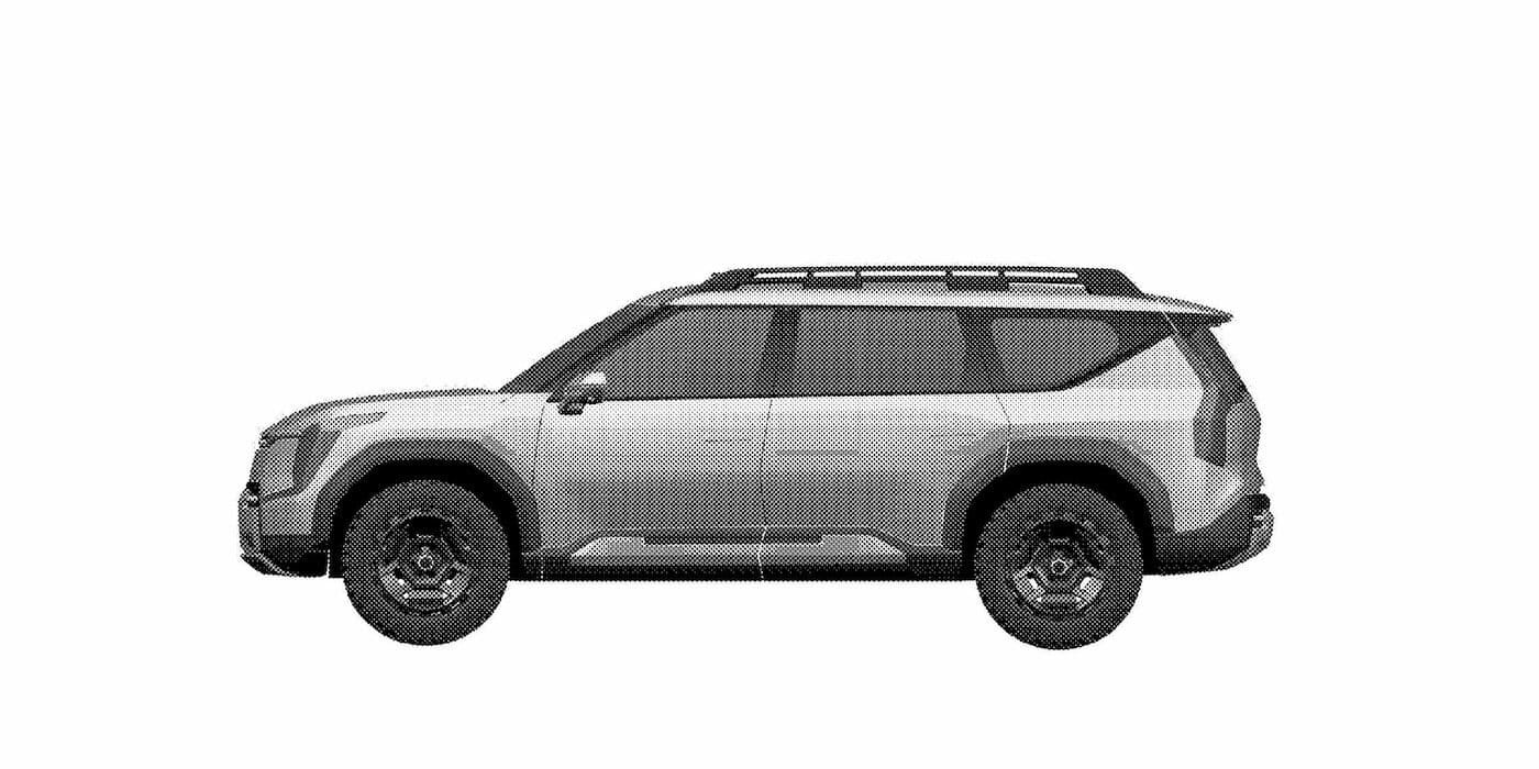 Kia patent reveals a tough-looking off-road electric suv