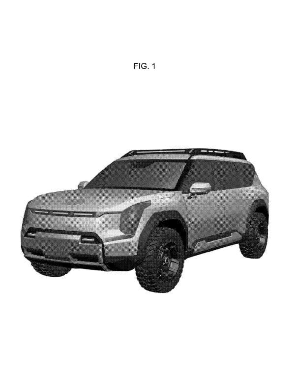 Kia patent reveals a tough-looking off-road electric suv