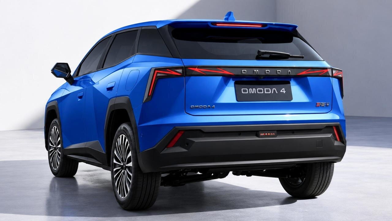 Primeras imágenes del interior del omoda 4, que llega a españa como el coche más barato de omoda