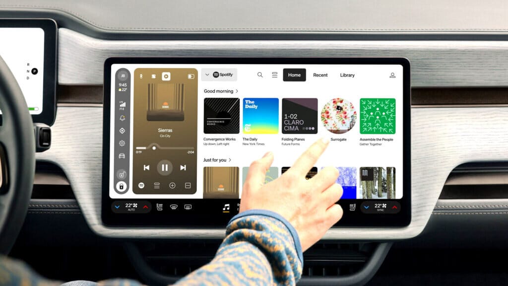 Your first-gen rivian r1 just got the same software as a brand-new r2