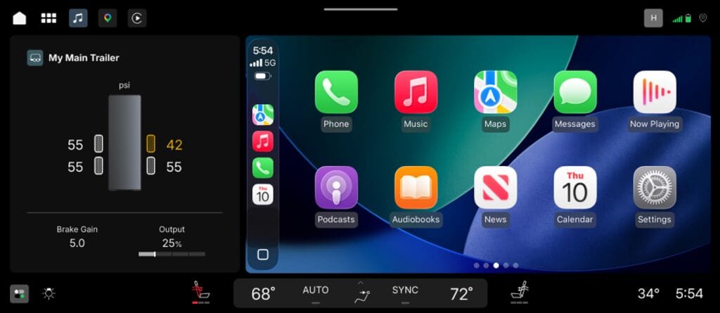 Gm's new ui for trucks plays nice with carplay