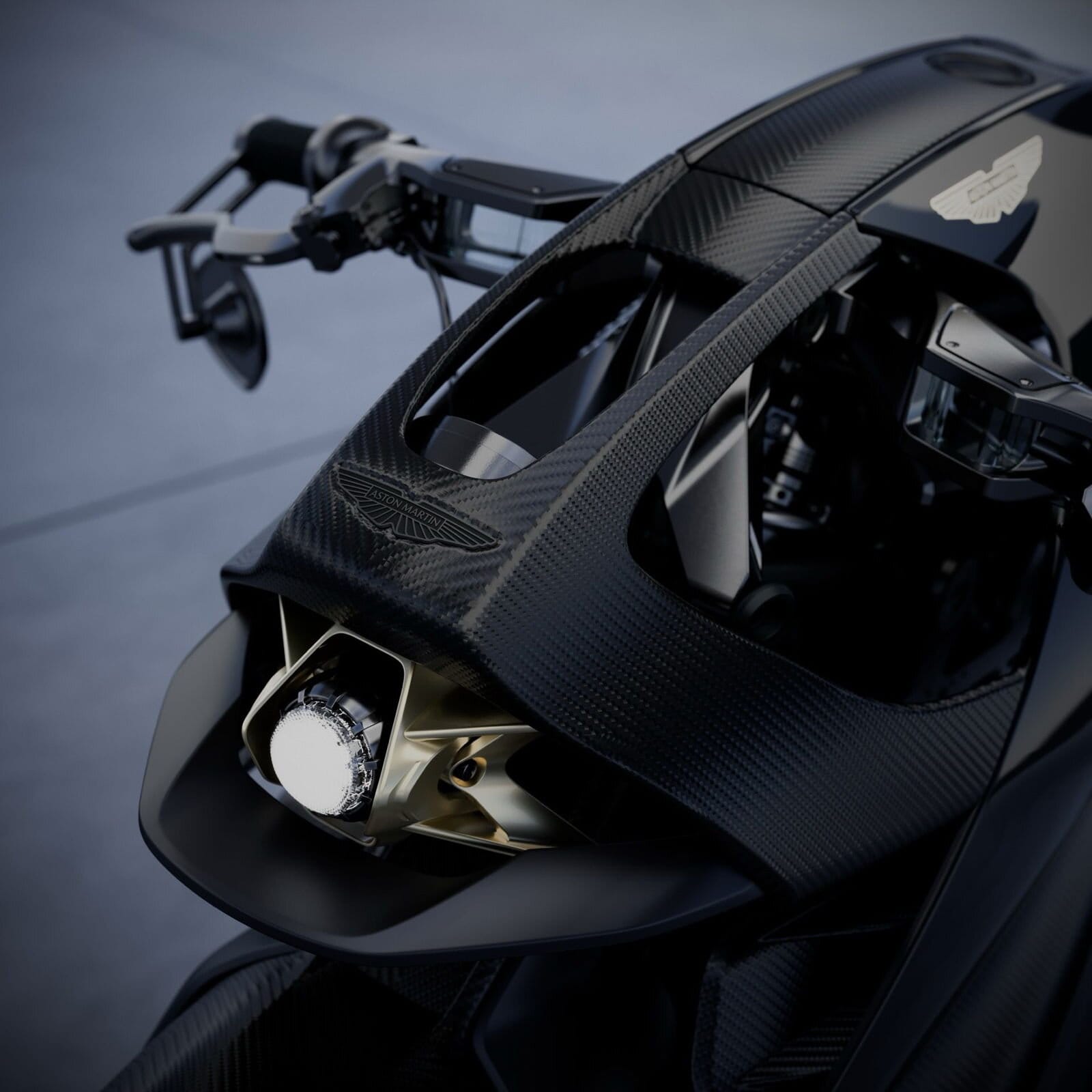 Mientras audi valora deshacerse de ducati, aston martin acaba de presentar una exótica moto inspirada en superdeportivas como la panigale