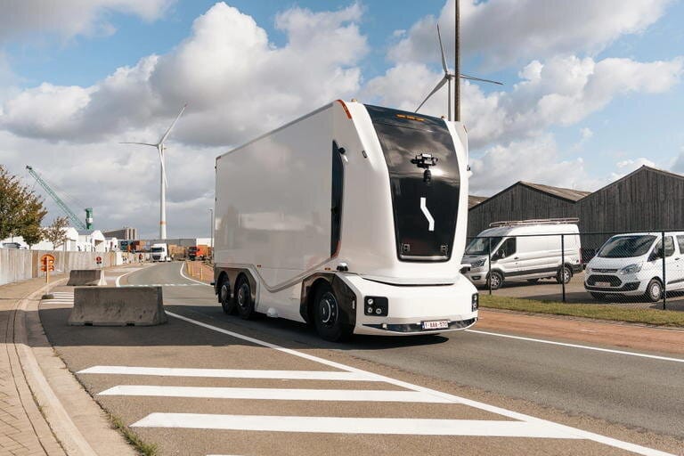 El nuevo camión de lidl no tiene cabina ni conductor, es 100% autónomo, y ya está repartiendo mercancía por carreteras públicas
