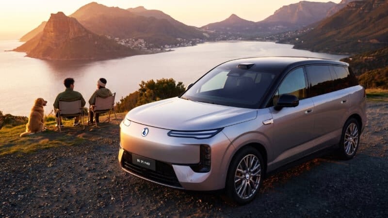 Byd’s new denza n8 suv with 1,008 km ev range revealed interior in china