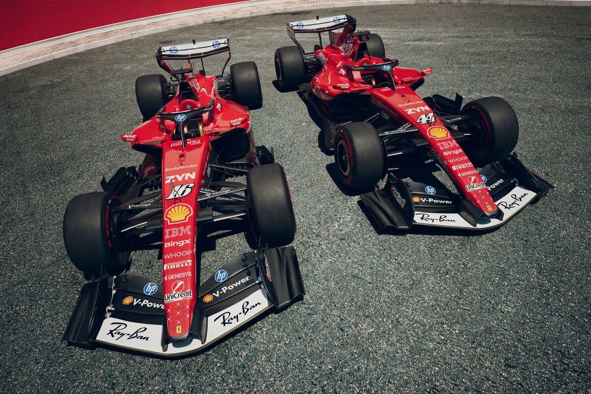 Ferrari unveils michael schumacher-inspired f1 livery for italian gp
