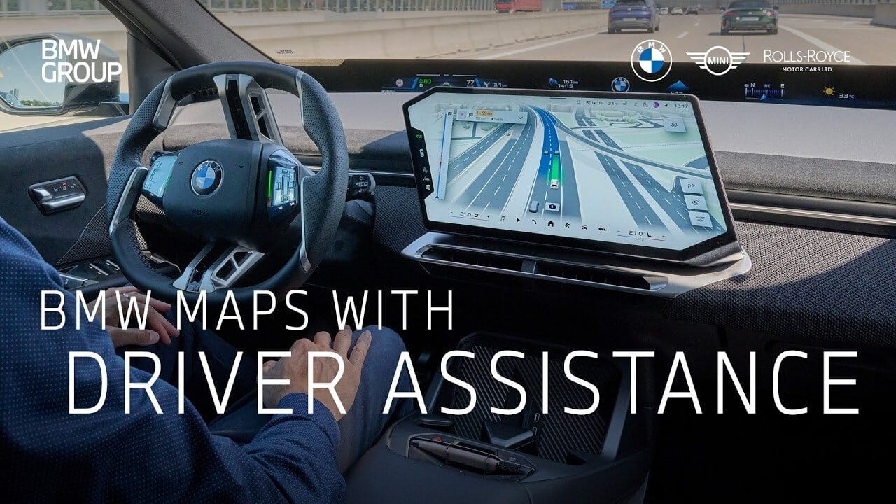 Bmw is giving its navigation system a tesla-style makeover