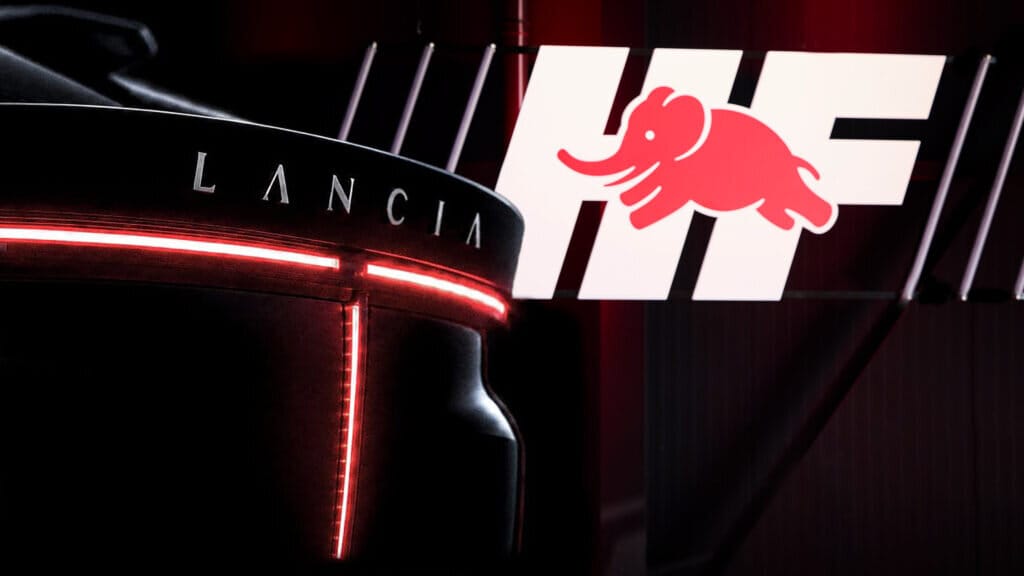 Lancia brings back the hf integrale badge for its flagship ev