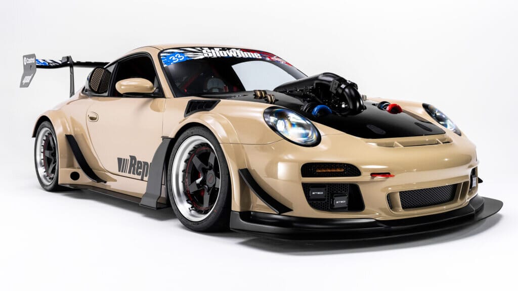 A front-engined, twin-turbo v8 porsche 911 sounds like sacrilege but actually works