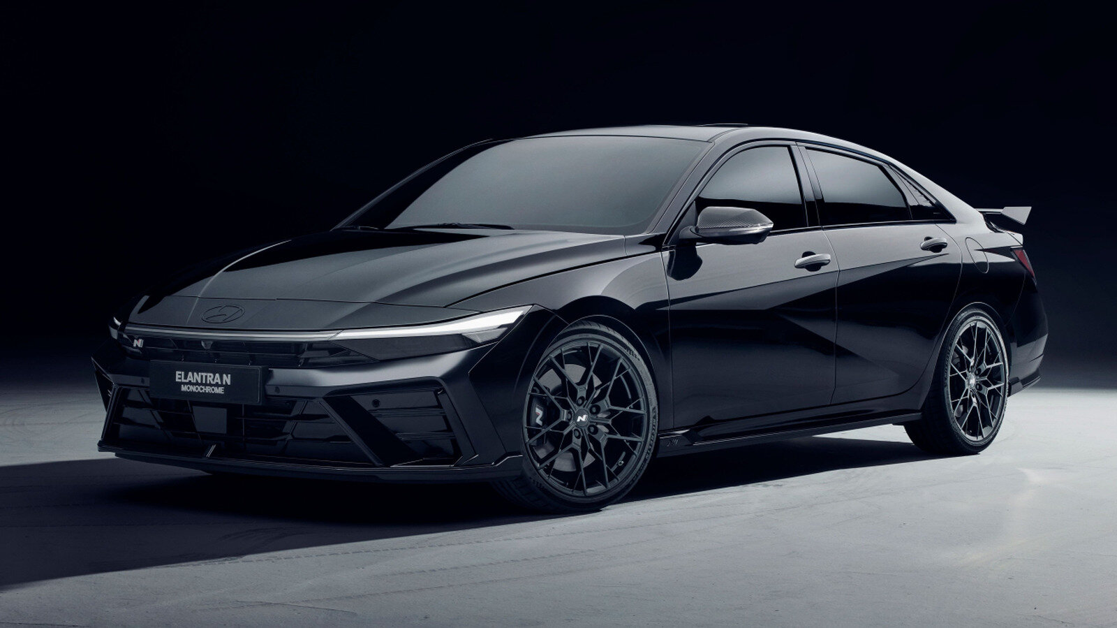Hyundai elantra n monochrome is for drivers who hate attention