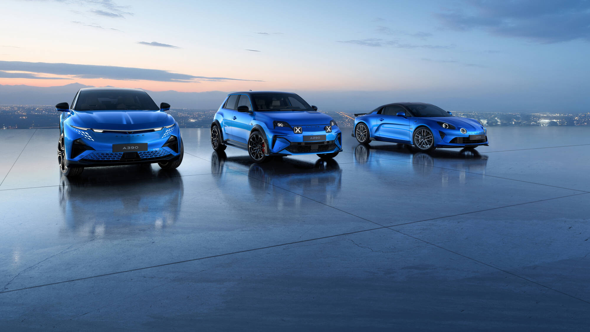 Alpine A390 GTS - Alpine A290 - Alpine A110
