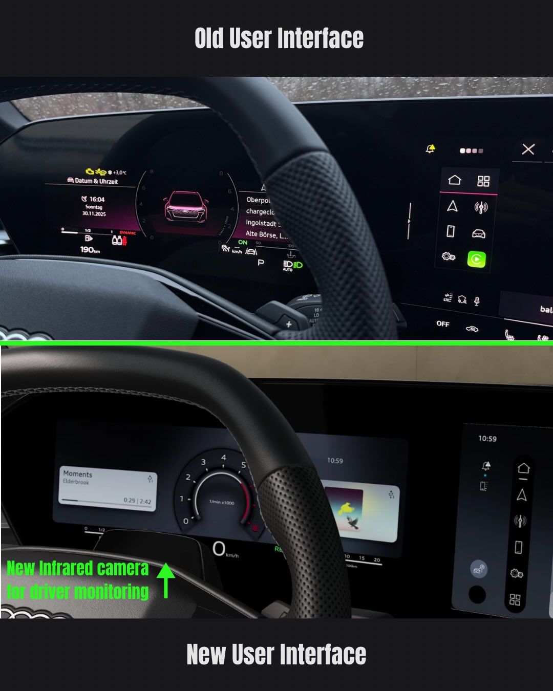 Audi just pushed one of the biggest UI upgrades we’ve seen in years. It’s coming to the new A5,  (2)