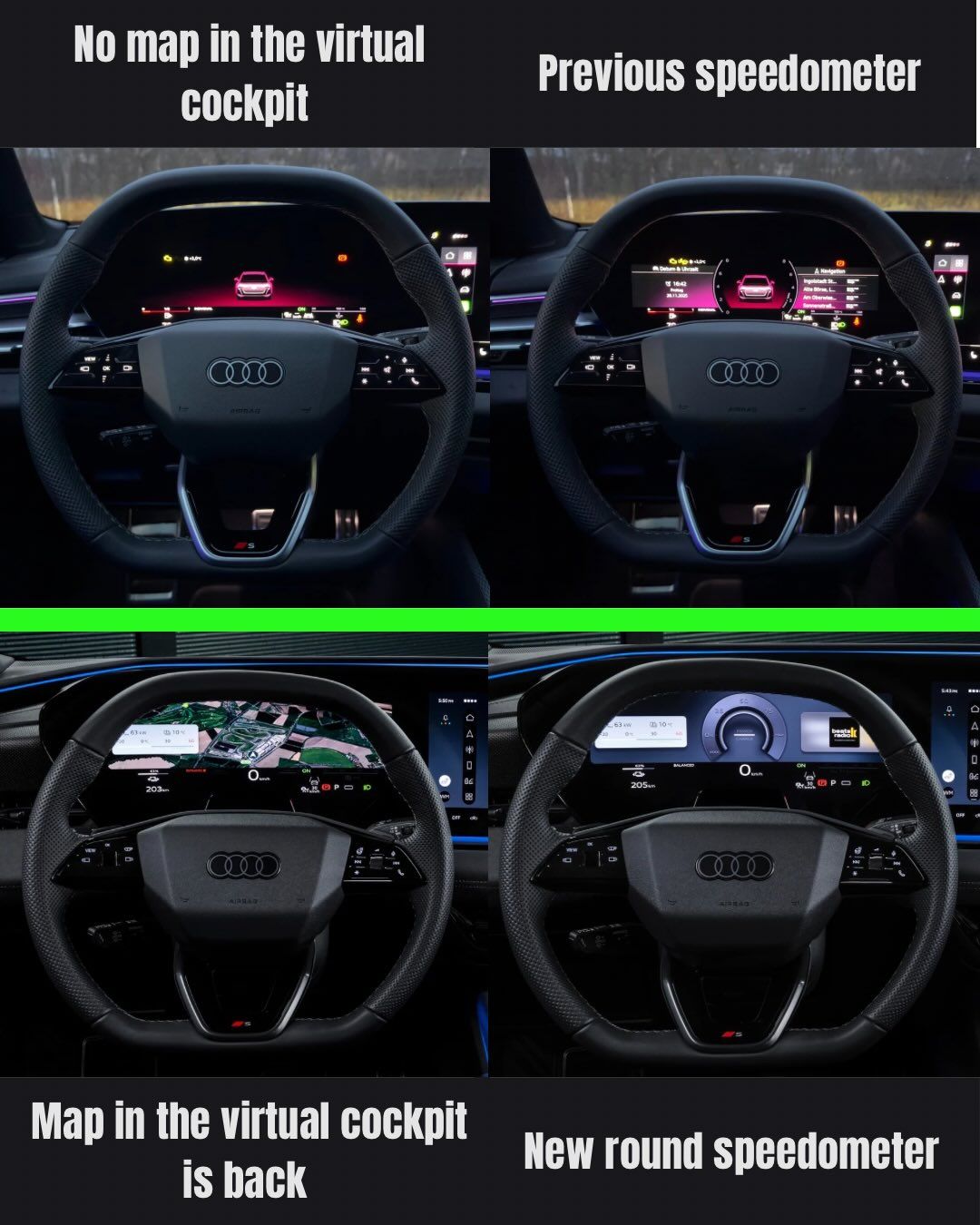 Audi just pushed one of the biggest UI upgrades we’ve seen in years. It’s coming to the new A5,  (7)