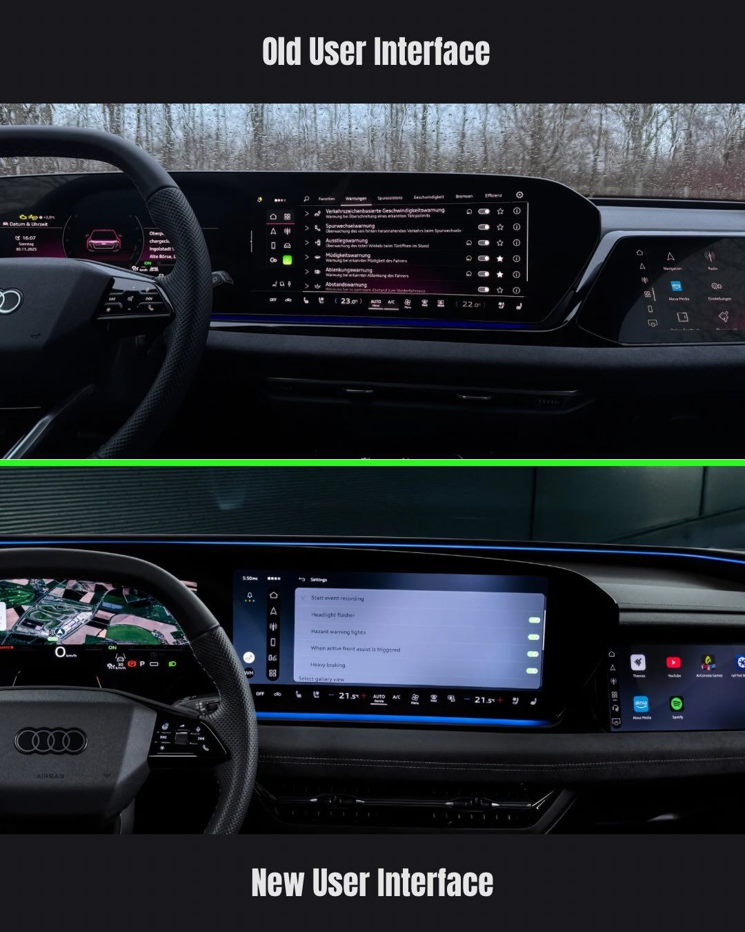 Audi just pushed one of the biggest UI upgrades we’ve seen in years. It’s coming to the new A5,  (6)