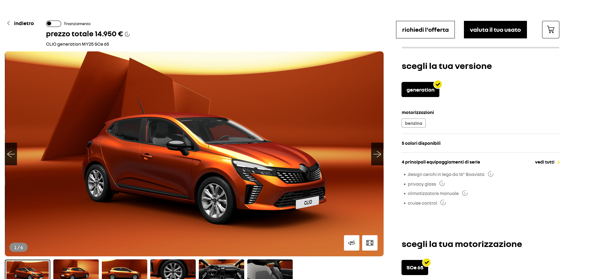 Screenshot 2026-08-18 at 10-36-33 clio configura la tua versione - renault